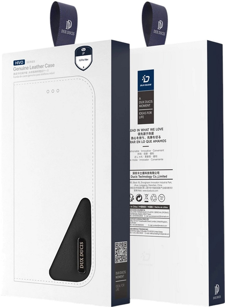 Чохол-книжка Dux Ducis Hivo для Apple iPhone 16 Pro Max Black (6934913003367) - зображення 5