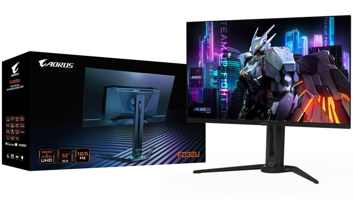 Монітор 31.5" Gigabyte AORUS FO32U UHD OLED 165Hz (AORUS FO32U) - изображение 8