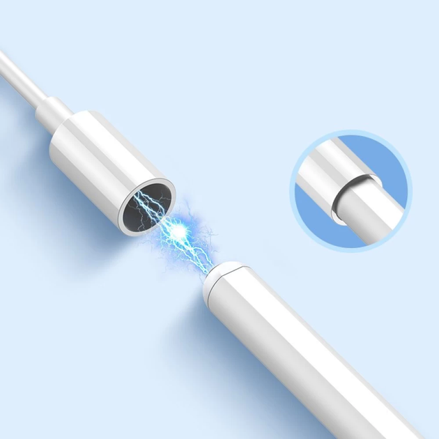 Активний стилус Choetech HG04 Capacitive Stylus Pen for iPad White (SXBC020002) - зображення 3