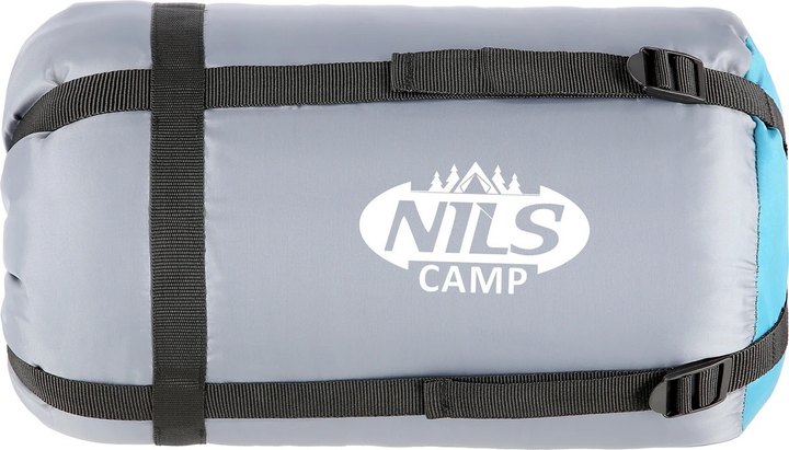Спальний мішок двомісний Nils Camp NC2008 Розмір M Grey-Green (5907695595994) - зображення 17