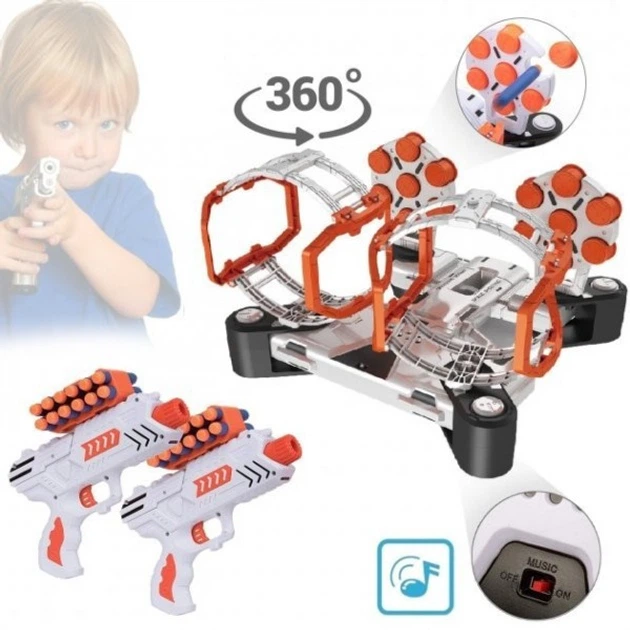 Тир набор игровой Space Wars BLD Toys “Стрельба из бластера по гравитрону с мишенями” B3229 - Фото 1 Тир набор игровой Space Wars BLD Toys “Стрельба из бластера по гравитрону с мишенями” B3229 - изображение 1