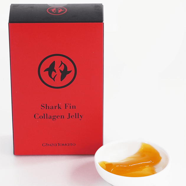 GINZA TOMATO Shark Collagen коллагеновое желе из плавников голубой акулы (14 стиков) - изображение 2