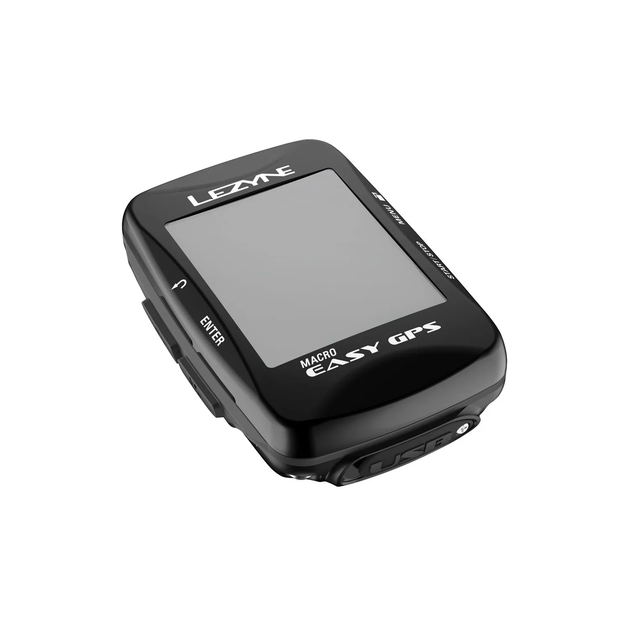 Велокомп'ютер Lezyne Macro Easy GPS чорний - Фото 4 Велокомп'ютер Lezyne Macro Easy GPS чорний - зображення 4
