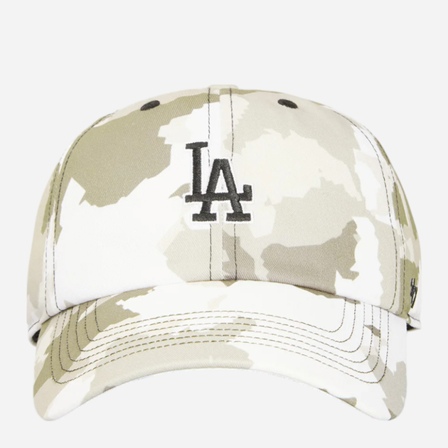 Кепка 47Brand Los Angeles Dodgers Digital ST DGTCU12PTS-GY One Size Біла з зеленим (198742422416)