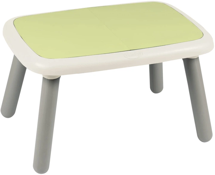 Стіл дитячий Smoby Life 76 x 52 x 45 см Зелено-сірий (7600880408) (3032168804081) - зображення 2