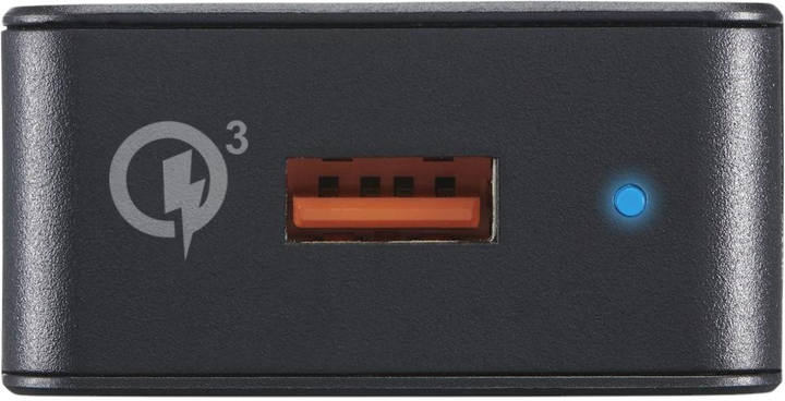 Ładowarka Hama QC3.0 USB-A 19.5W Black (4047443489500) - obraz 3