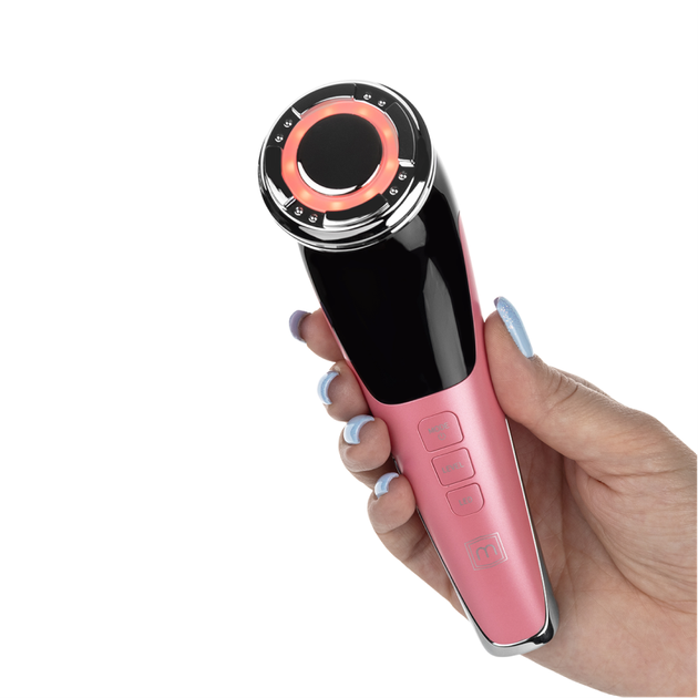 Микротоковый RF Lifting Массажер для лица Skin Lifting 7.0 Pink - EMS, LED - изображение 9