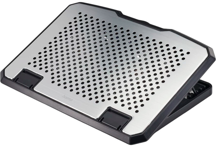 Podkładka chłodząca do laptopa Hama 15.6" Aluminium (4047443514899) - obraz 3