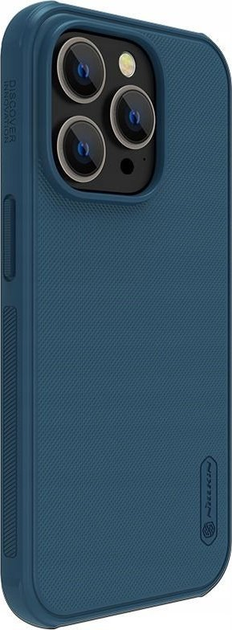 Панель Nillkin Super Frosted Shield Pro Magnetic Case для Apple iPhone 14 Pro Max MagSafe Blue (6902048248281) - зображення 4