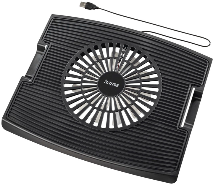 Охолоджувальна підставка для ноутбука Hama Wave 15.6" Black (4047443514929) - зображення 3