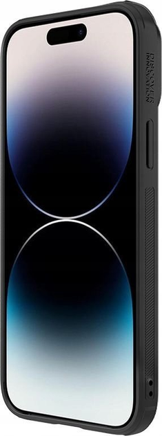 Панель Nillkin Synthetic Fiber S Case для Apple iPhone 14 Pro Black (6902048249783) - зображення 3