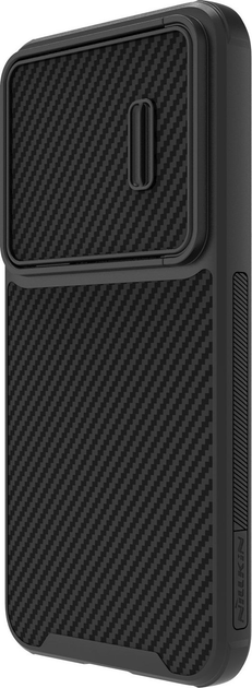 Панель Nillkin Synthetic Fiber S Case для Samsung Galaxy S23 Black (6902048258242) - зображення 4