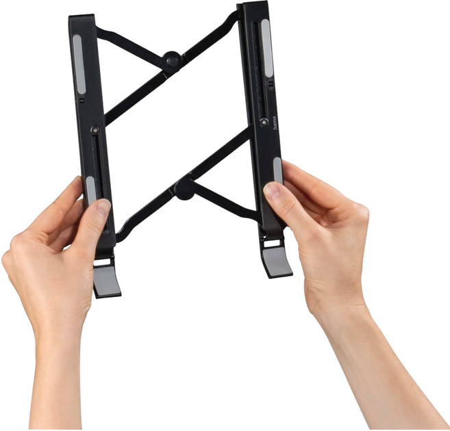 Складна підставка для ноутбука Hama Light 15.6" Black (4047443515063) - зображення 4