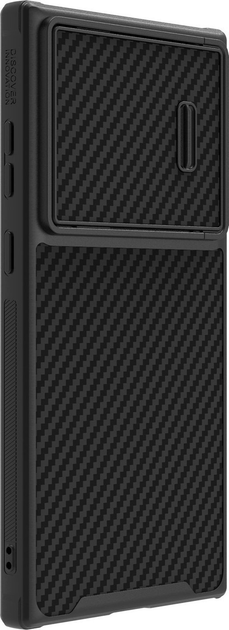 Etui Nillkin Synthetic Fiber S Case do Samsung Galaxy S23 Ultra Black (6902048258266) - obraz 3