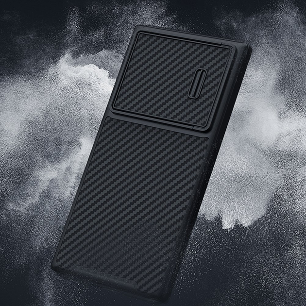 Etui Nillkin Synthetic Fiber S Case do Samsung Galaxy S23 Ultra Black (6902048258266) - obraz 5