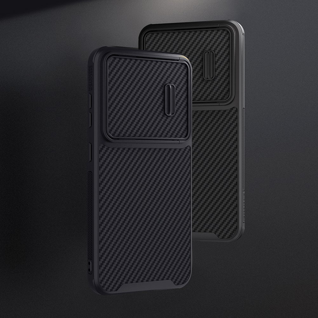 Панель Nillkin Synthetic Fiber S Case для Samsung Galaxy S23+ Black (6902048258259) - зображення 7