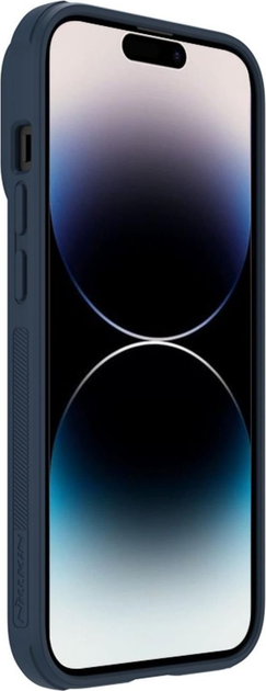 Etui Nillkin Textured S Case do Apple iPhone 14 Pro Max Blue (6902048249639) - obraz 4