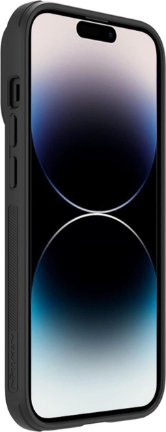 Etui Nillkin Textured S Case do Apple iPhone 14 Pro Max Black (6902048249622) - obraz 4