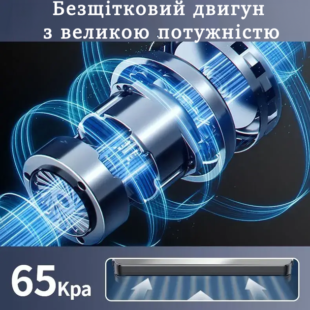 Вакууматор кухонный для еды и продуктов питания sous vide, вакуумный упаковщик 65 кПа с сухим и влажным режимами - изображение 6
