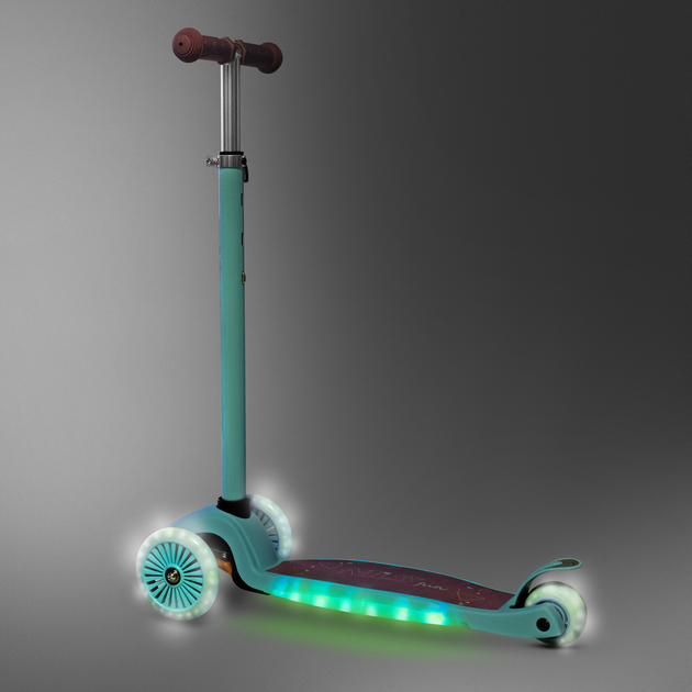Hulajnoga dziecięca Nils Fun HLB1310 LED Fioletowa (5907695571967) - obraz 10
