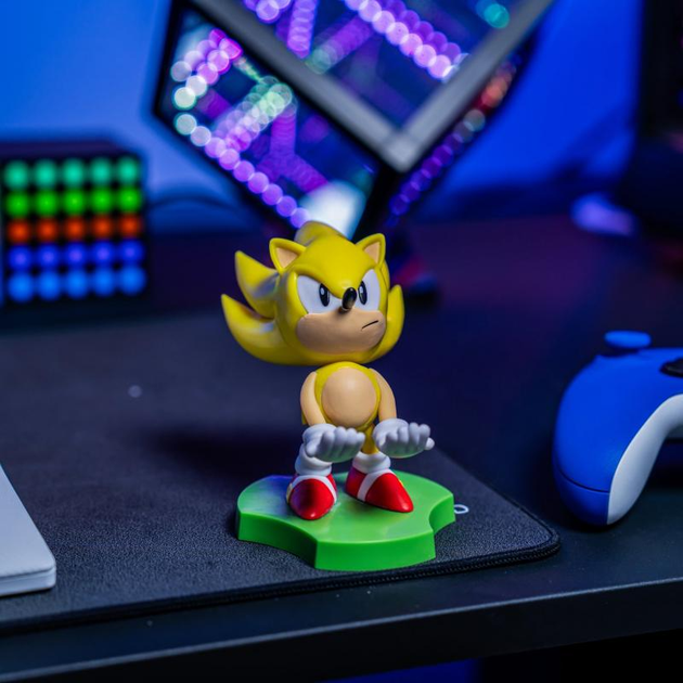 Stojak Exquisite Gaming Sonic the hedgehog Super Sonic 11 cm (5060525896699) - obraz 10