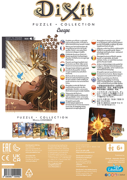 Puzzle Rebel Dixit: Escape 500 elementów (3558380100492) - obraz 5