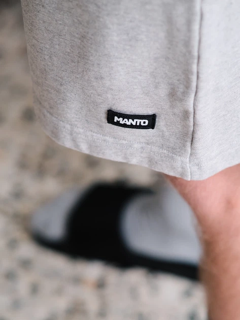 Шорти MANTO shorts ICON Heather Grey XL - Фото 3 Шорти MANTO shorts ICON Heather Grey XL - изображение 3
