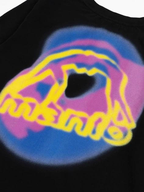 Лонгслів MANTO longsleeve BLUR Black M - изображение 5