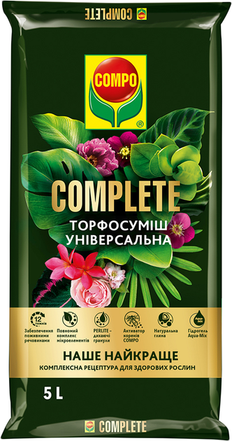 Торфосуміш COMPO Complete універсальна 5 л (3184/4008398063184) - зображення 1