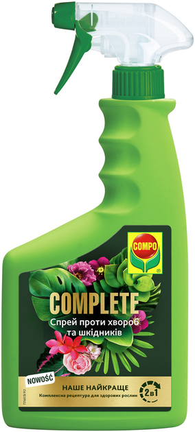 Спрей от болезней и вредителей Compo Complete 2 в 1 500 мл (7316/4008398173166) 
