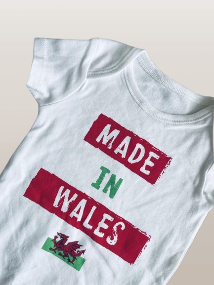 Дитяче боді Made in Wales Nutmeg 6-9 міс білий - изображение 3