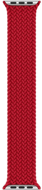 Pasek Apple Braided Solo Loop do Apple Watch 40mm Size 5 (PRODUCT)RED (MY7K2) - obraz 3