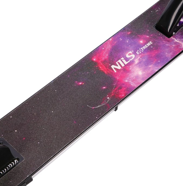 Самокат дитячий Nils Extreme HD025 LED Фіолетовий (5907695542004) - зображення 12