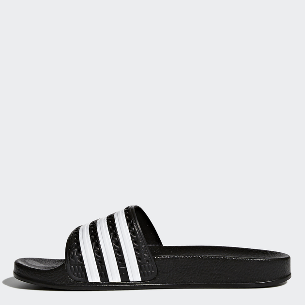 Подростковые шлепанцы для мальчика Adidas Adilette J BA7130 36.5 Core Black (4057283927643) - изображение 3