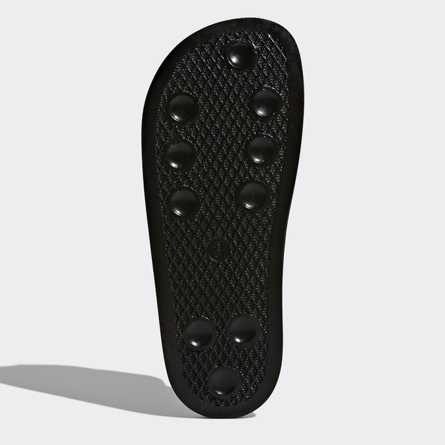 Подростковые шлепанцы для мальчика Adidas Adilette J BA7130 36.5 Core Black (4057283927643) - изображение 6