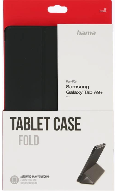 Etui z klapką Hama Tablet Case do Samsung Galaxy Tab A9 Plus 11" Black (4047443516374) - obraz 4