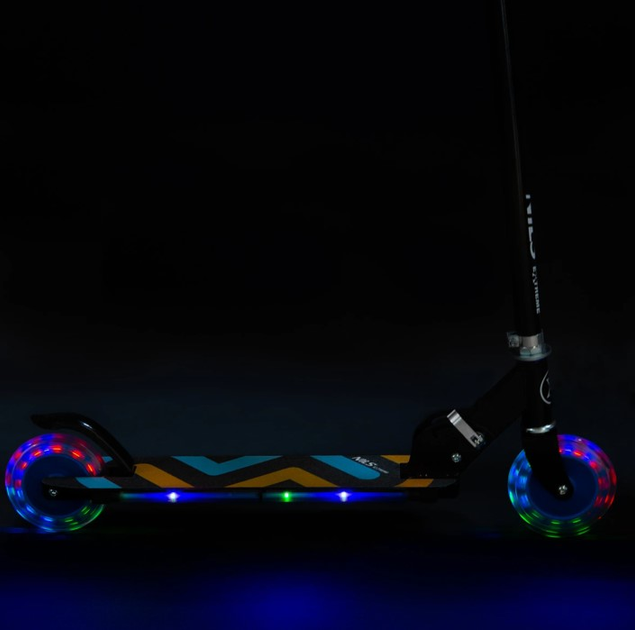 Hulajnoga dziecięca Nils Extreme HD025 LED Niebieska (5907695542134) - obraz 13