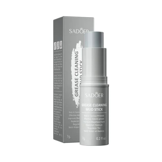 Стик для удаления черных точек и очищения пор SADOER Cleaning Mud Stick 7 г 6925346333336 - Фото 1 Стик для удаления черных точек и очищения пор SADOER Cleaning Mud Stick 7 г 6925346333336 - изображение 1