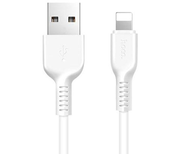 Кабель HOCO X20 iP to USB 2.4А 1м - Фото 2 Кабель HOCO X20 iP to USB 2.4А 1м - зображення 2