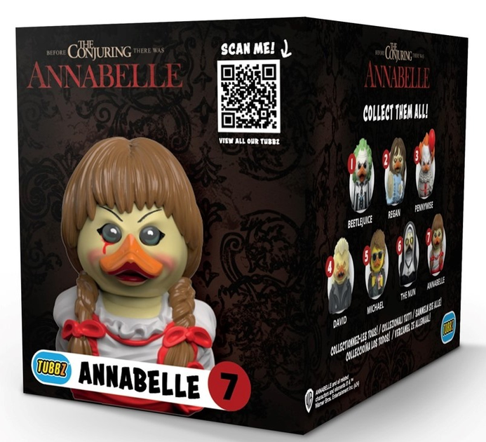 Фігурка Numskull Tubbz Boxed Аннабель 9 см (7) (23P5AW) (5056280458531) - зображення 4