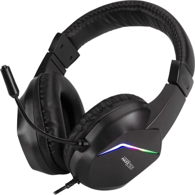 Słuchawki Maxx Tech MX40 LED Multiplatform Gaming Headset (5055957705855) - obraz 5