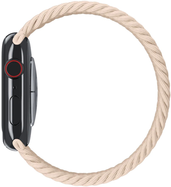 Pasek Apple Braided Solo Loop do Apple Watch 45mm Size 7 Beige (APL_MPCR3) - obraz 3
