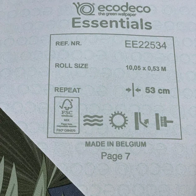 Обои Decoprint Essentials EE22534 - изображение 5