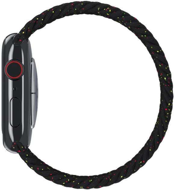 Ремінець Apple Braided Solo Loop для Apple Watch 45mm Size 6 Black Unity (APL_MMWM3) - зображення 3