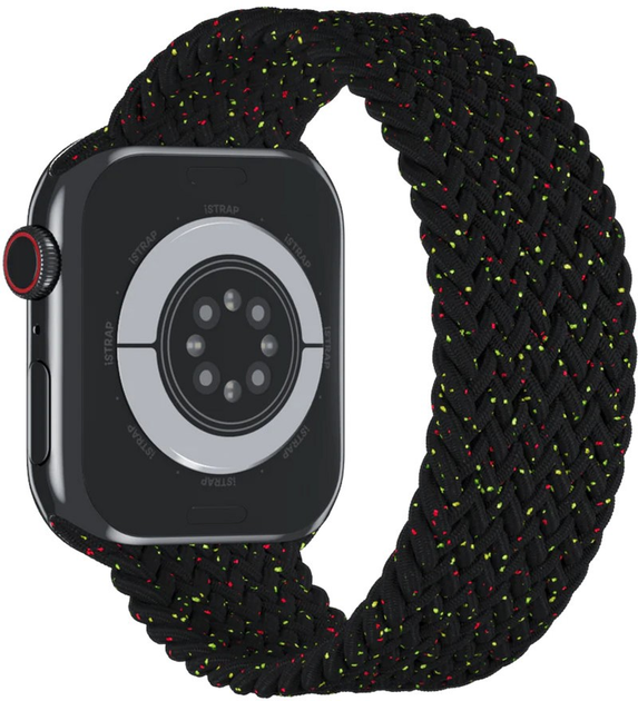 Ремінець Apple Braided Solo Loop для Apple Watch 45mm Size 6 Black Unity (APL_MMWM3) - зображення 4