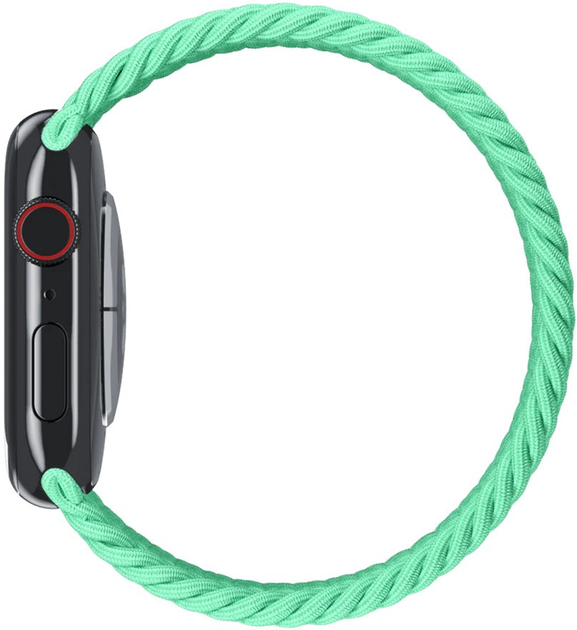 Pasek Apple Braided Solo Loop do Apple Watch 45mm Size 7 Bright Green (APL_MN1D3) - obraz 3