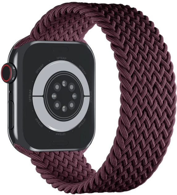 Pasek Apple Braided Solo Loop do Apple Watch 45mm Size 8 Dark Cherry (APL_ML623) - obraz 4
