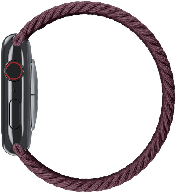 Pasek Apple Braided Solo Loop do Apple Watch 45mm Size 12 Dark Cherry (APL_ML663) - obraz 3