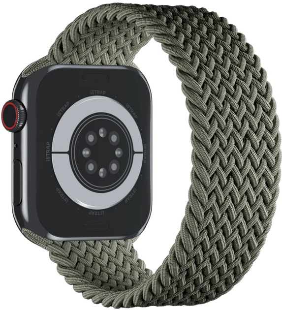 Pasek Apple Braided Solo Loop do Apple Watch 45mm Size 11 Olive (APL_MR1F3) - obraz 4