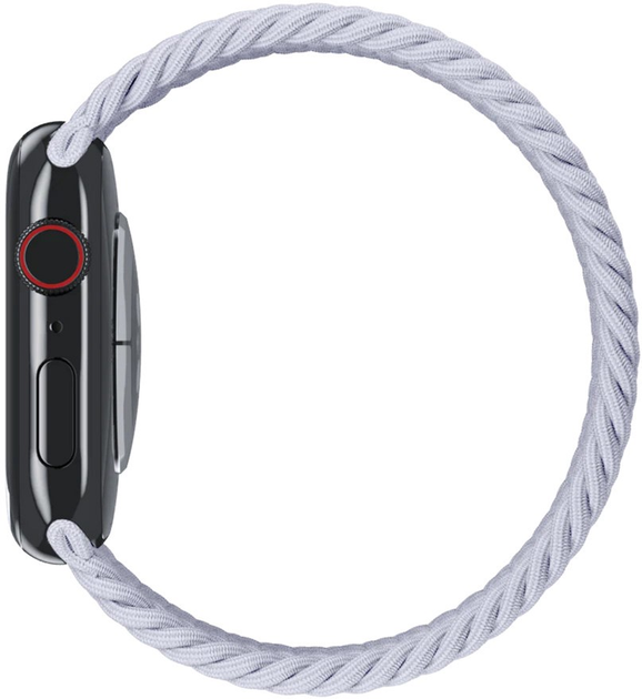 Pasek Apple Braided Solo Loop do Apple Watch 45mm Size 11 Purple Fog (APL_MR223) - obraz 3